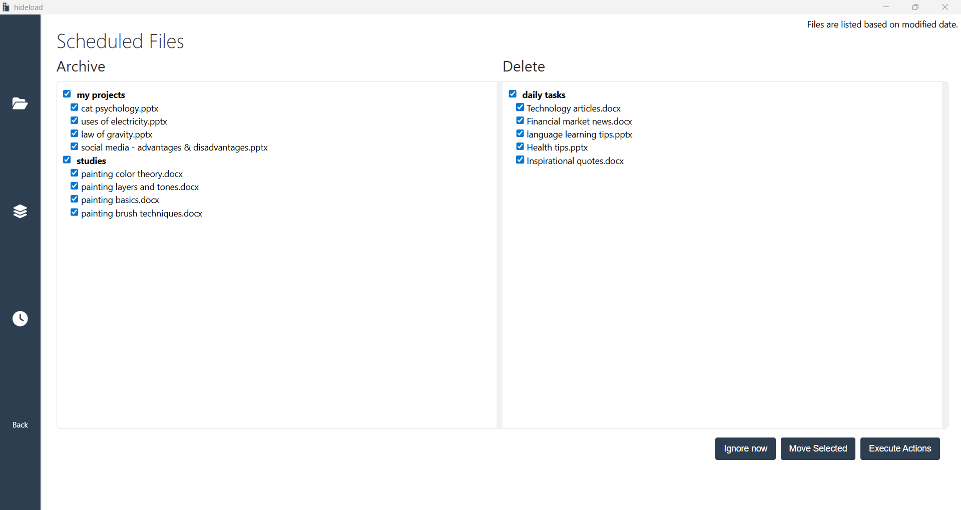 Hideload gallery image