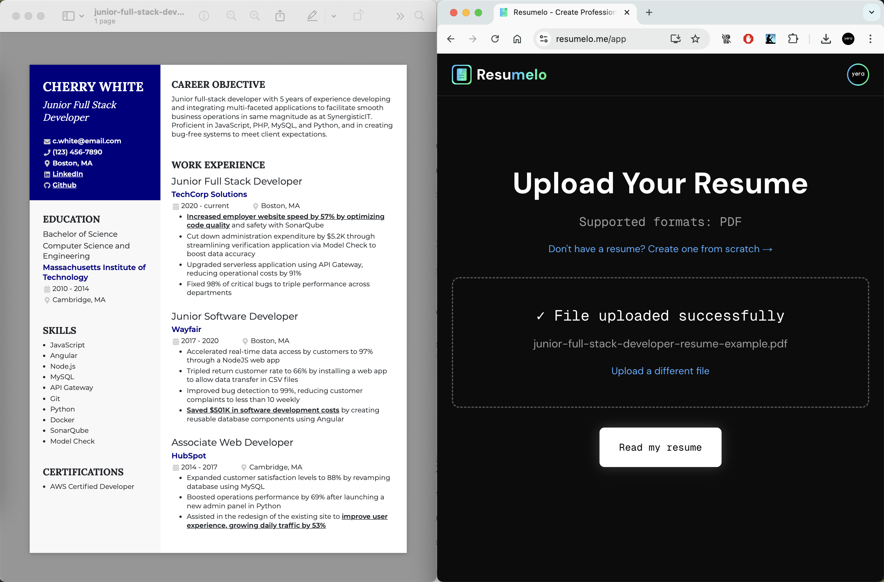 Resumelo gallery image