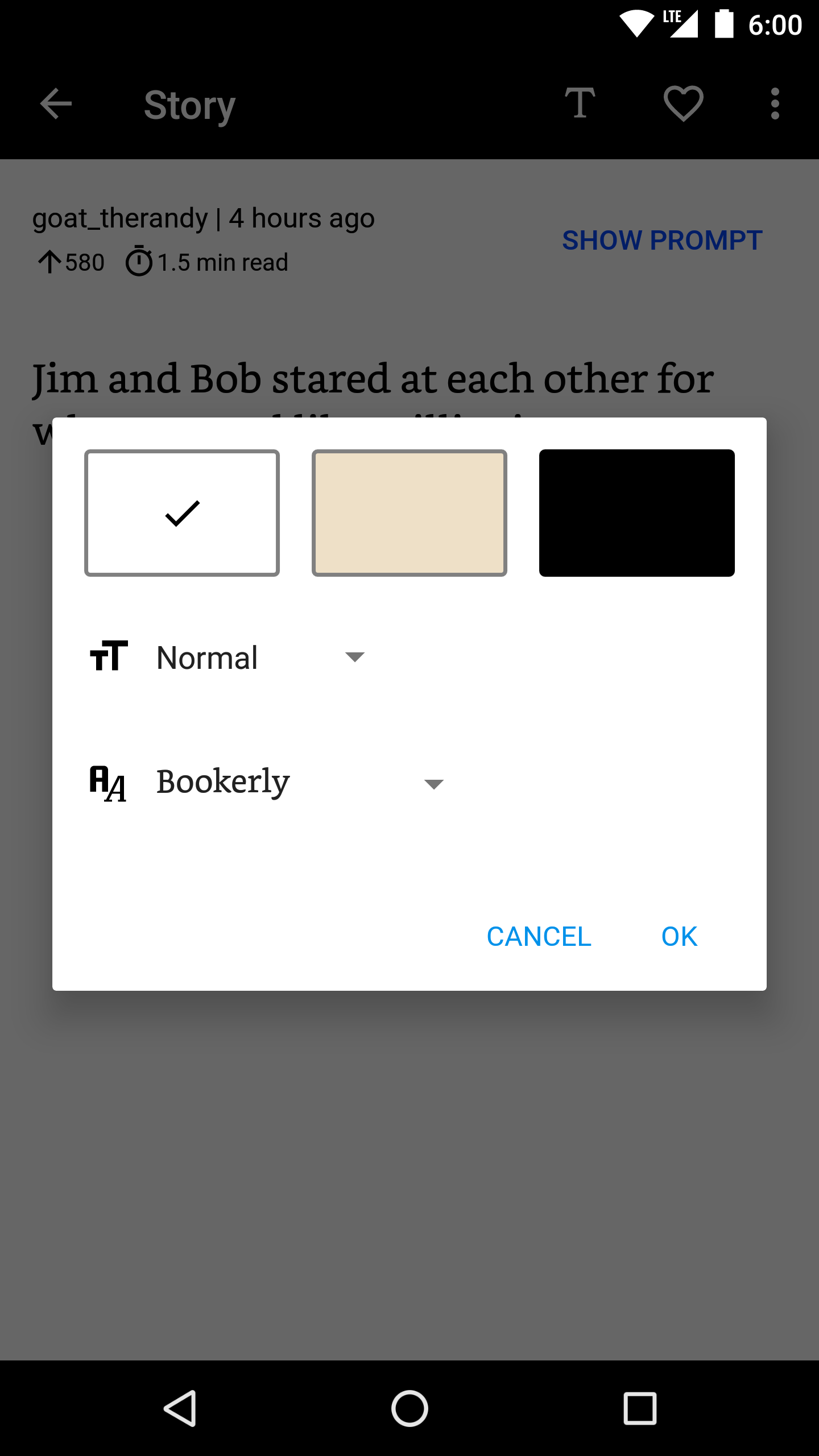 Writing Prompts Reader gallery image