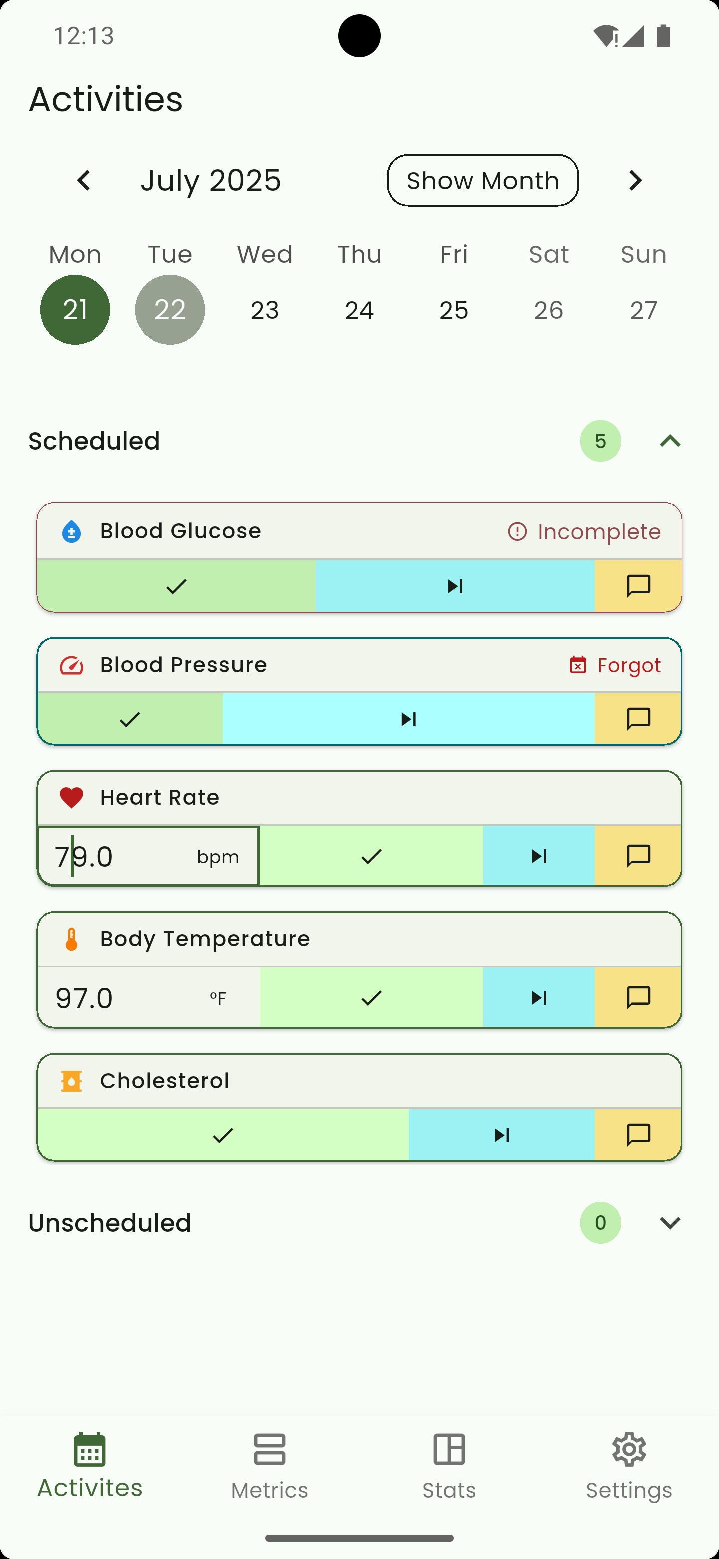 Metrix screenshot 6