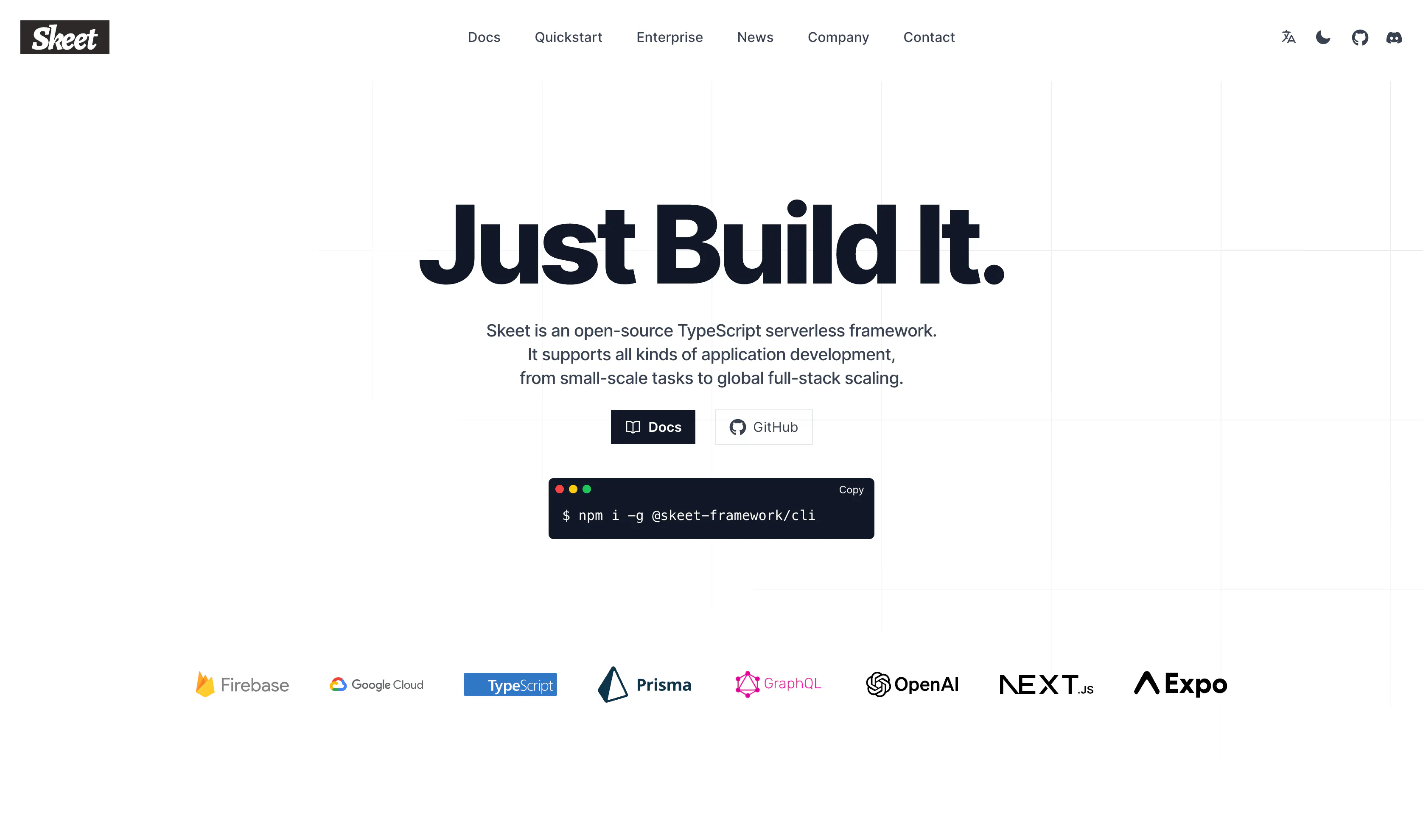 Skeet - Full-stack Serverless Framework gallery image