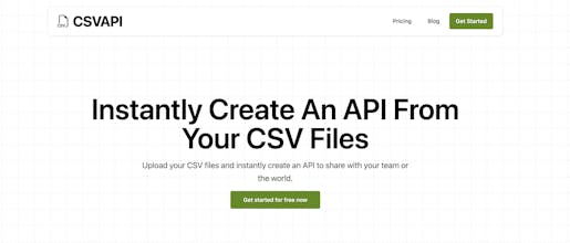 CSVAPI gallery image