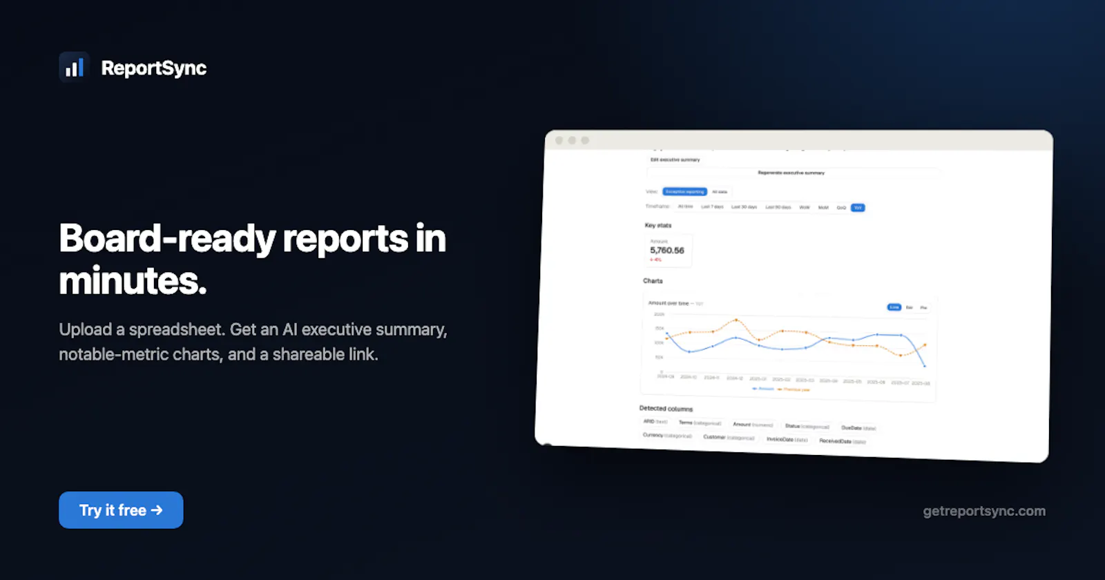 ReportSync screenshot 2