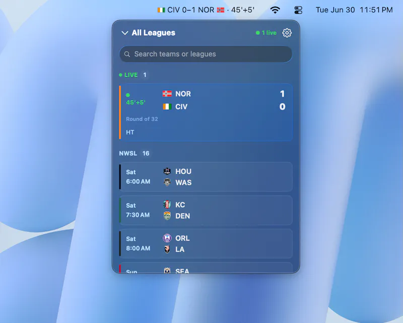 StatBar screenshot 2