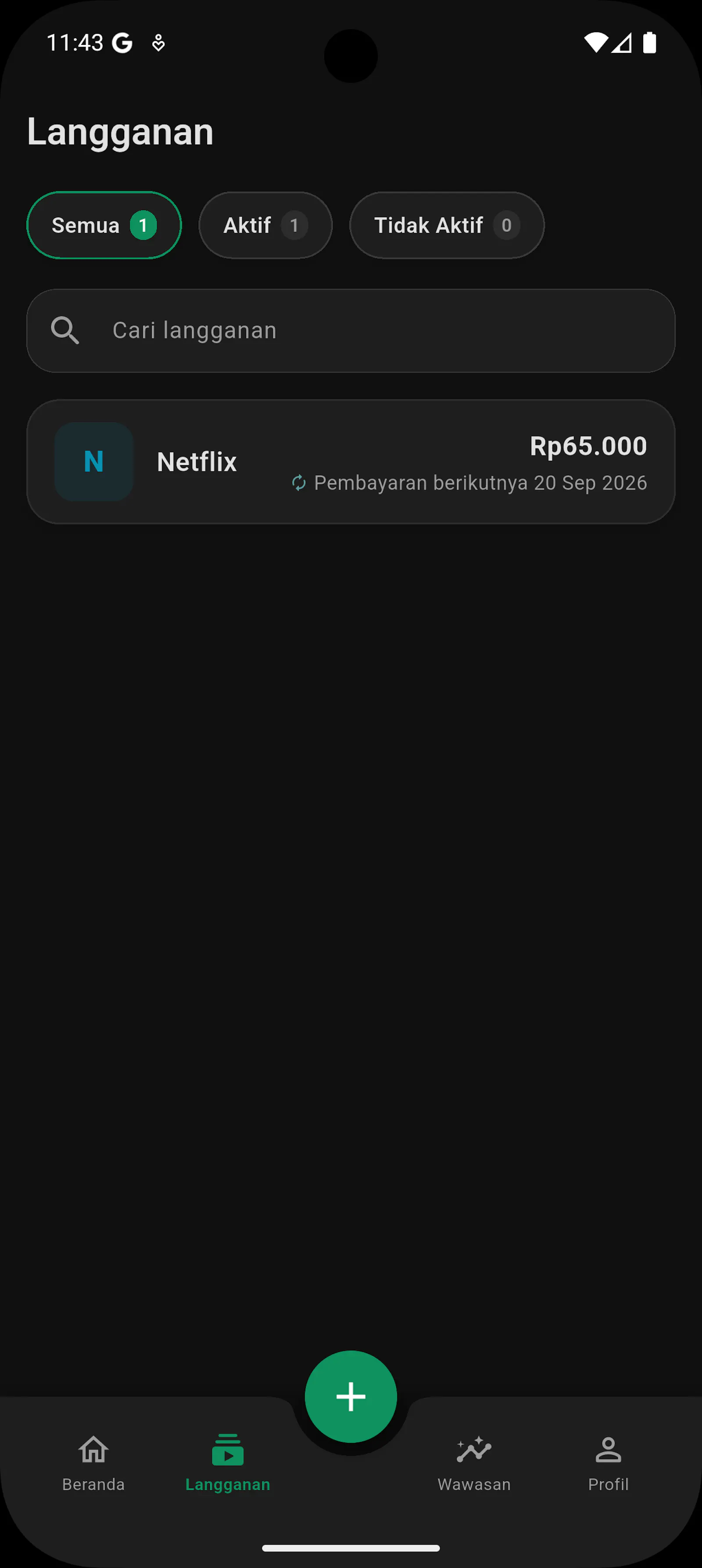 Rekuro - Subscription Tracker screenshot 2