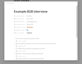 Customer Discovery .Info gallery image