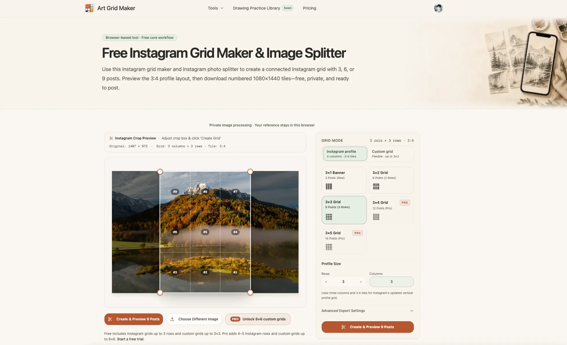 Art Grid Maker gallery image