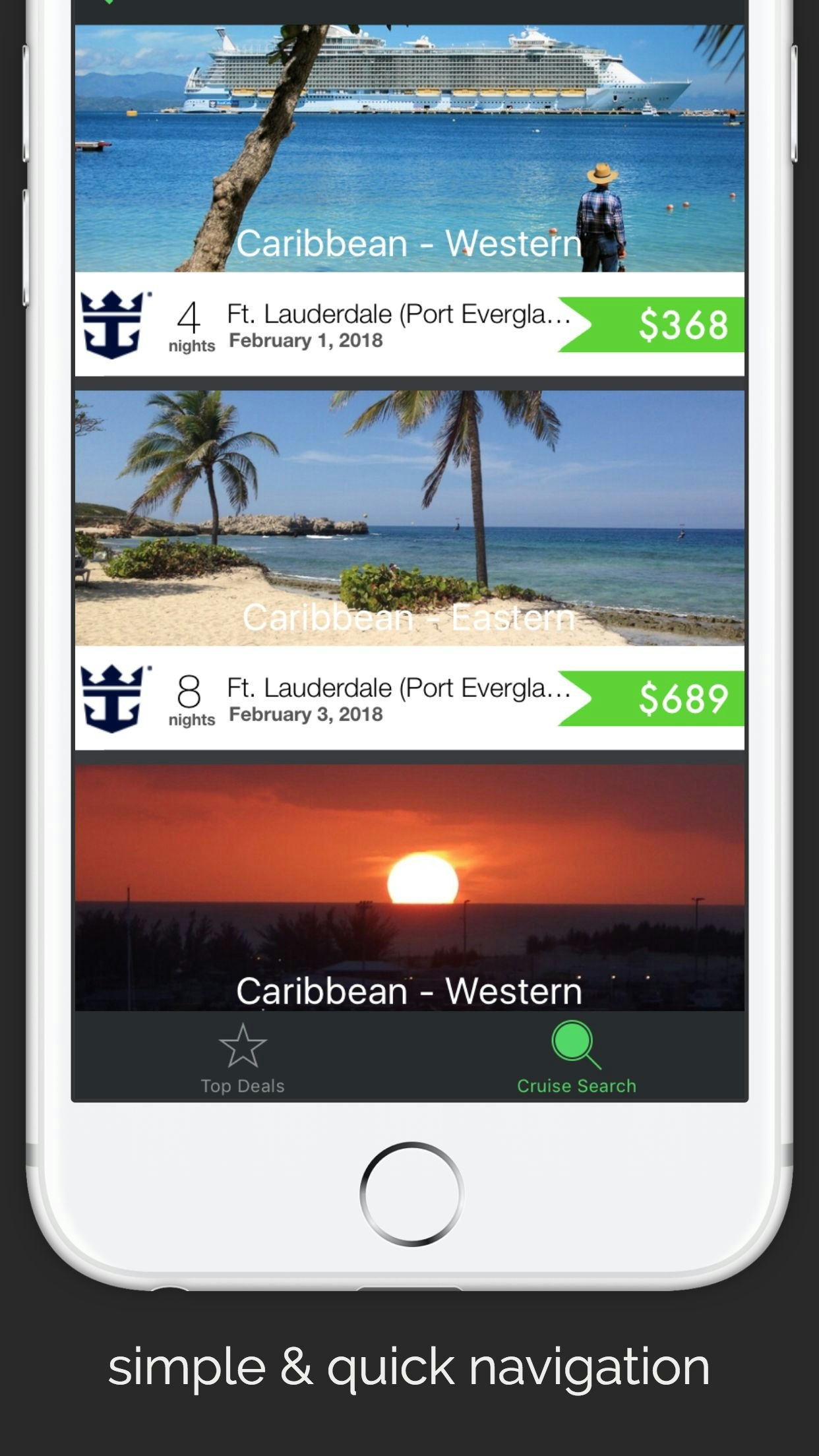 Cruise Deals App gallery image