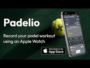 Padelio: Track Padel with an Apple Watch gallery image