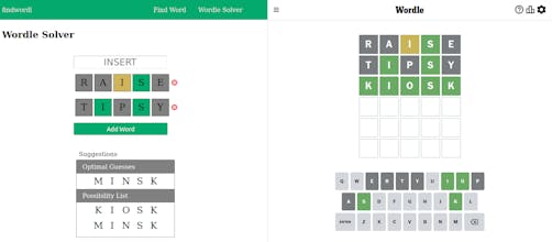 A Wordle Solver and Word Games Helper gallery image