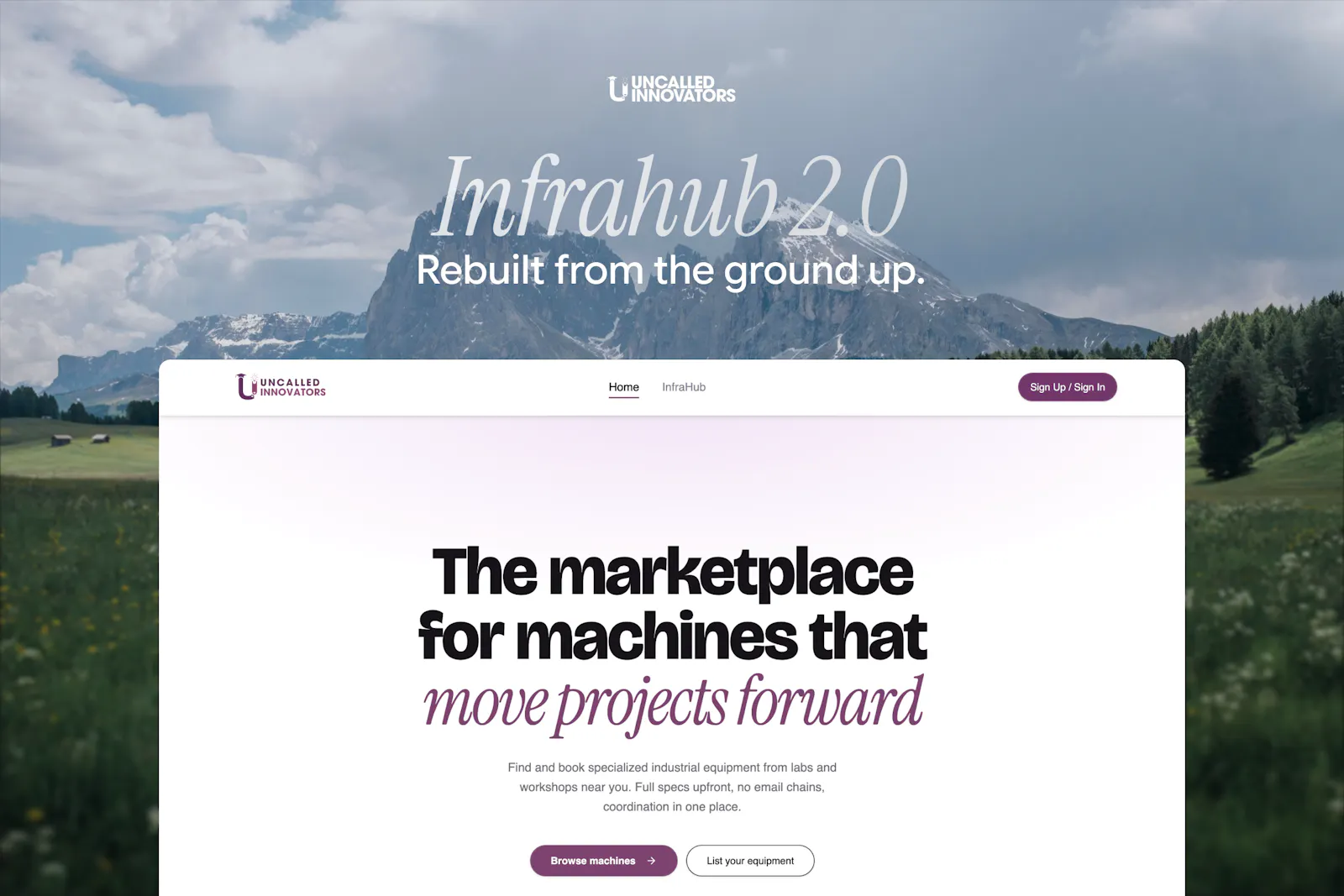 InfraHub screenshot 2