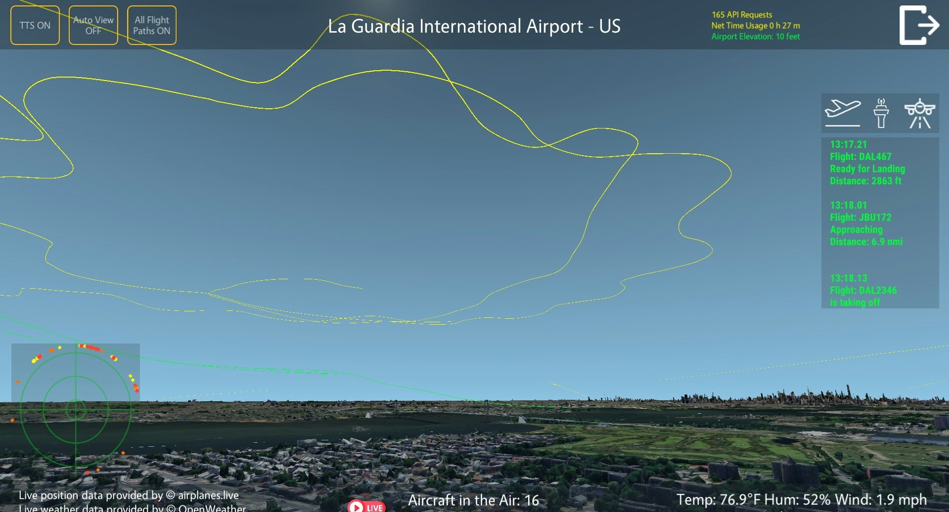 Airport Live Traffic Viewer gallery image