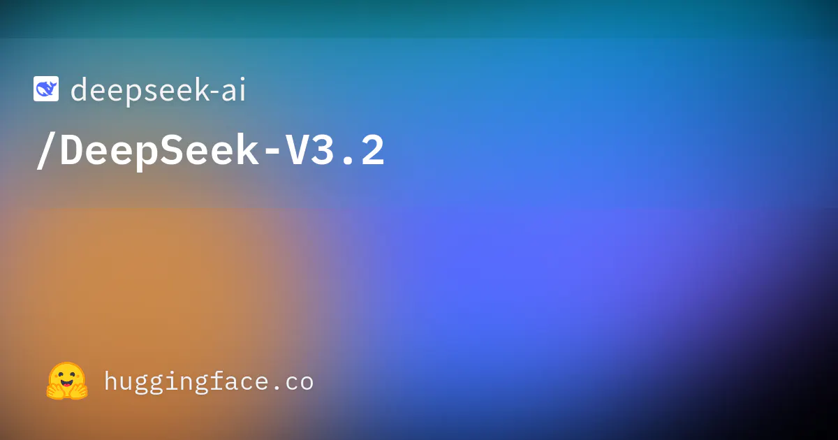 DeepSeek-V3.2