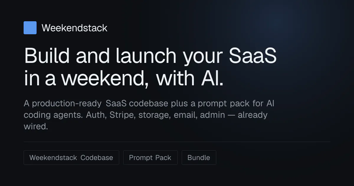 Weekendstack gallery image
