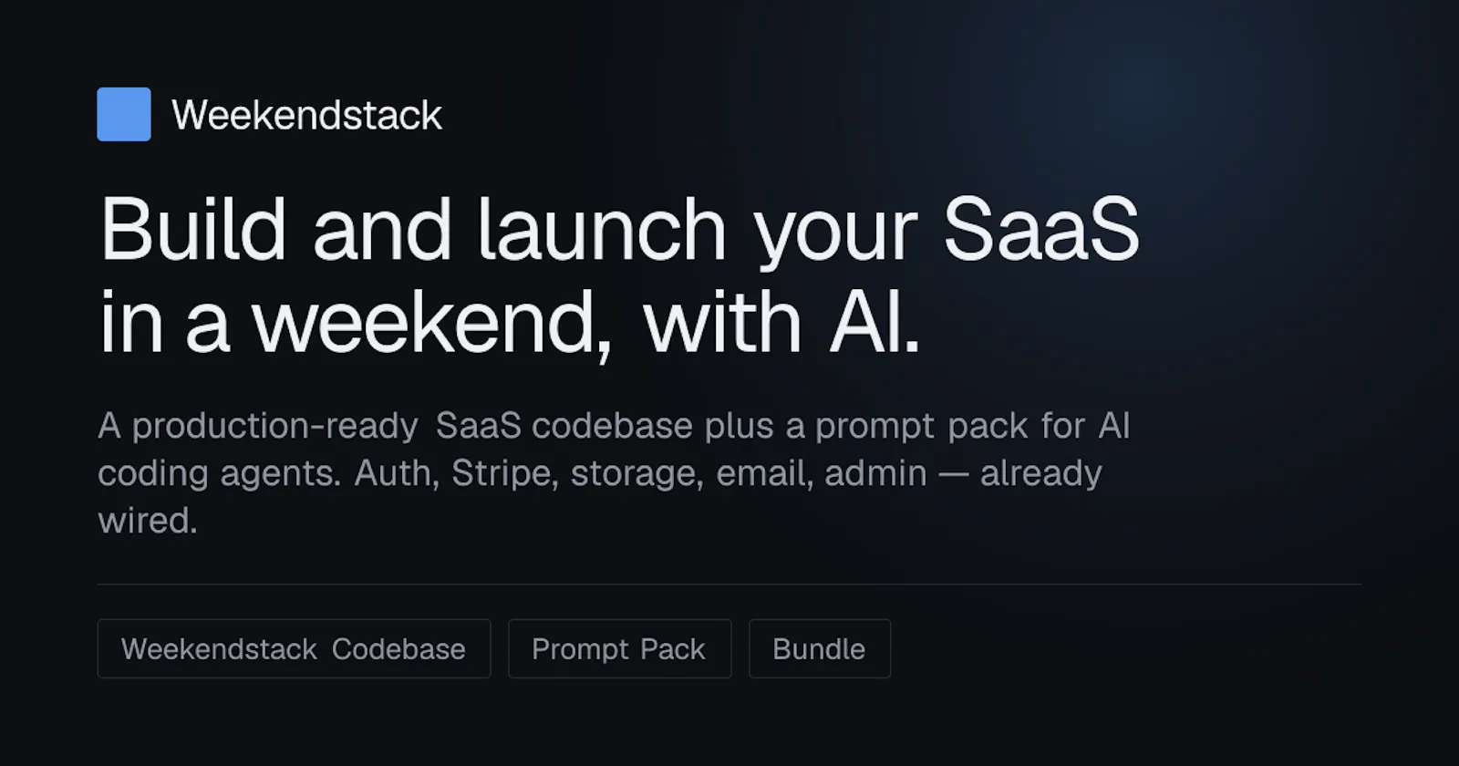 Weekendstack screenshot 3