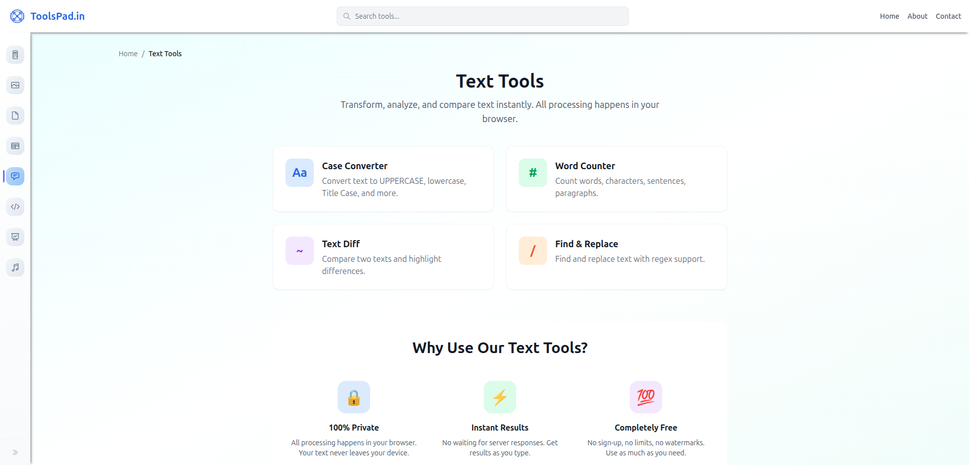 ToolsPad.in - Screenshot 4 showing product features and functionality