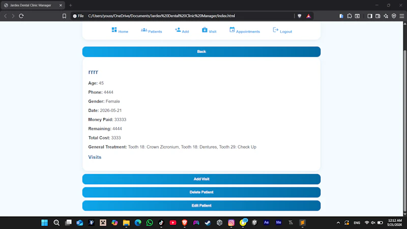 Jardex Dental Clinic Manager screenshot 5