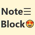 Note☰Block