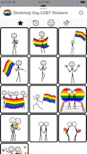 Stickmoji Gay LGBT Stickers gallery image