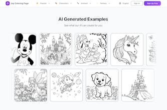 Joy Coloring Page gallery image