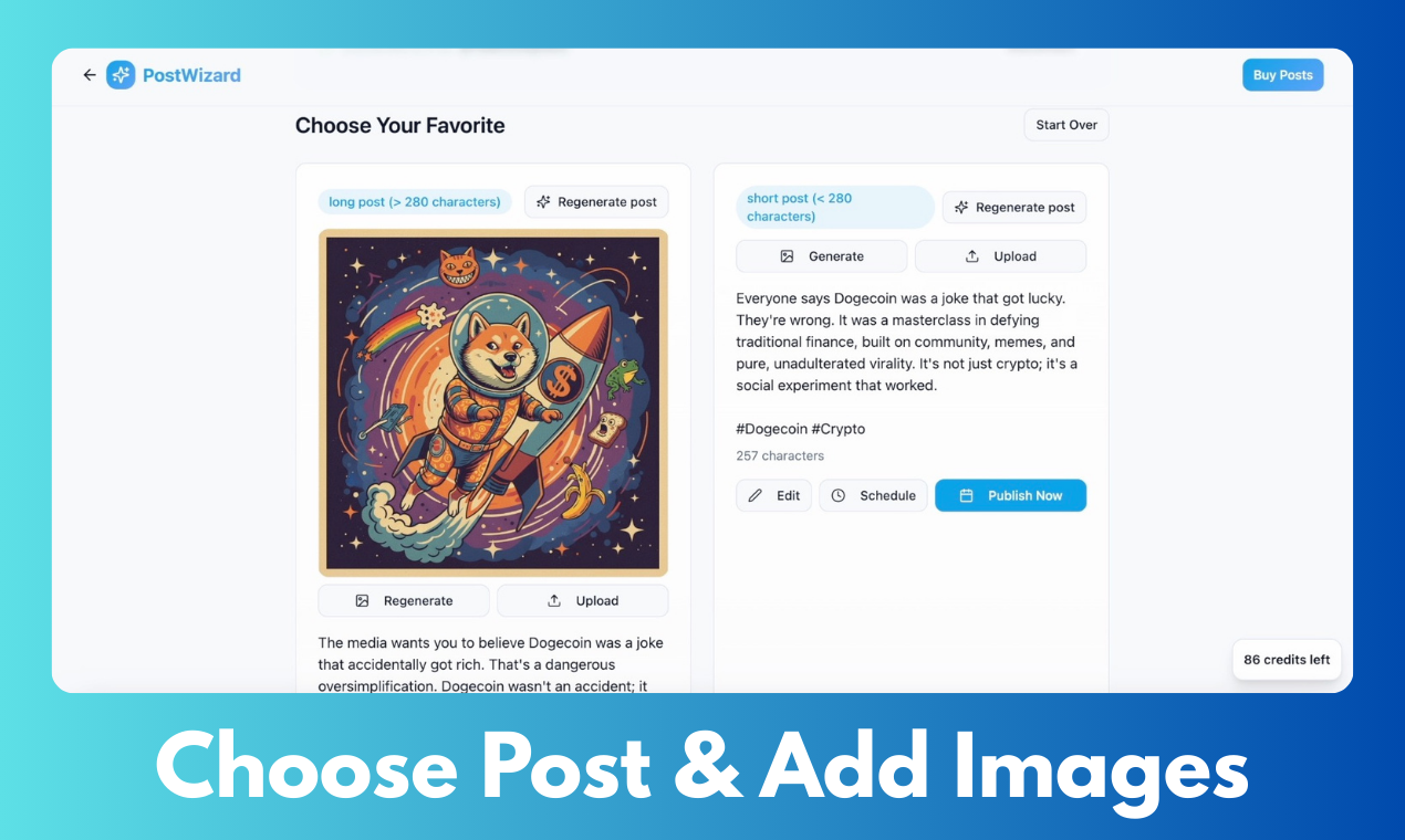 PostWizard gallery image