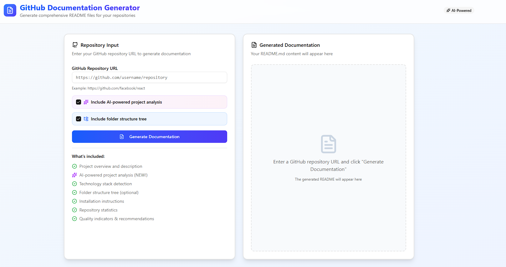 Github Readme Gen gallery image