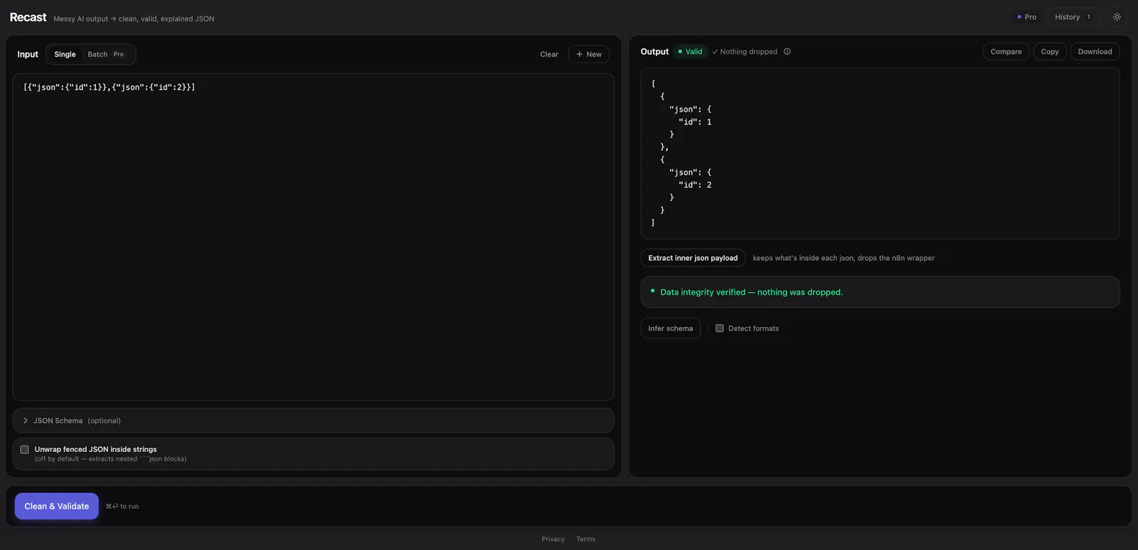 Recast Pro screenshot 3
