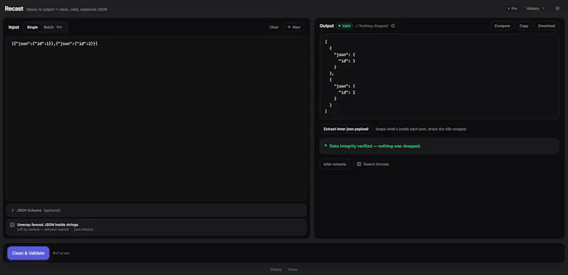 Recast Pro screenshot 3