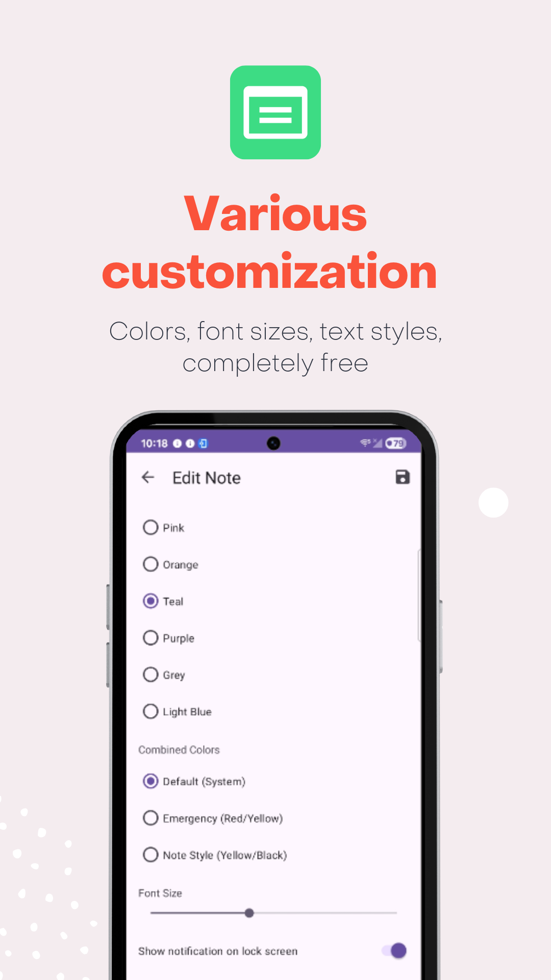 LockscreenNote - Never Miss What Matters gallery image