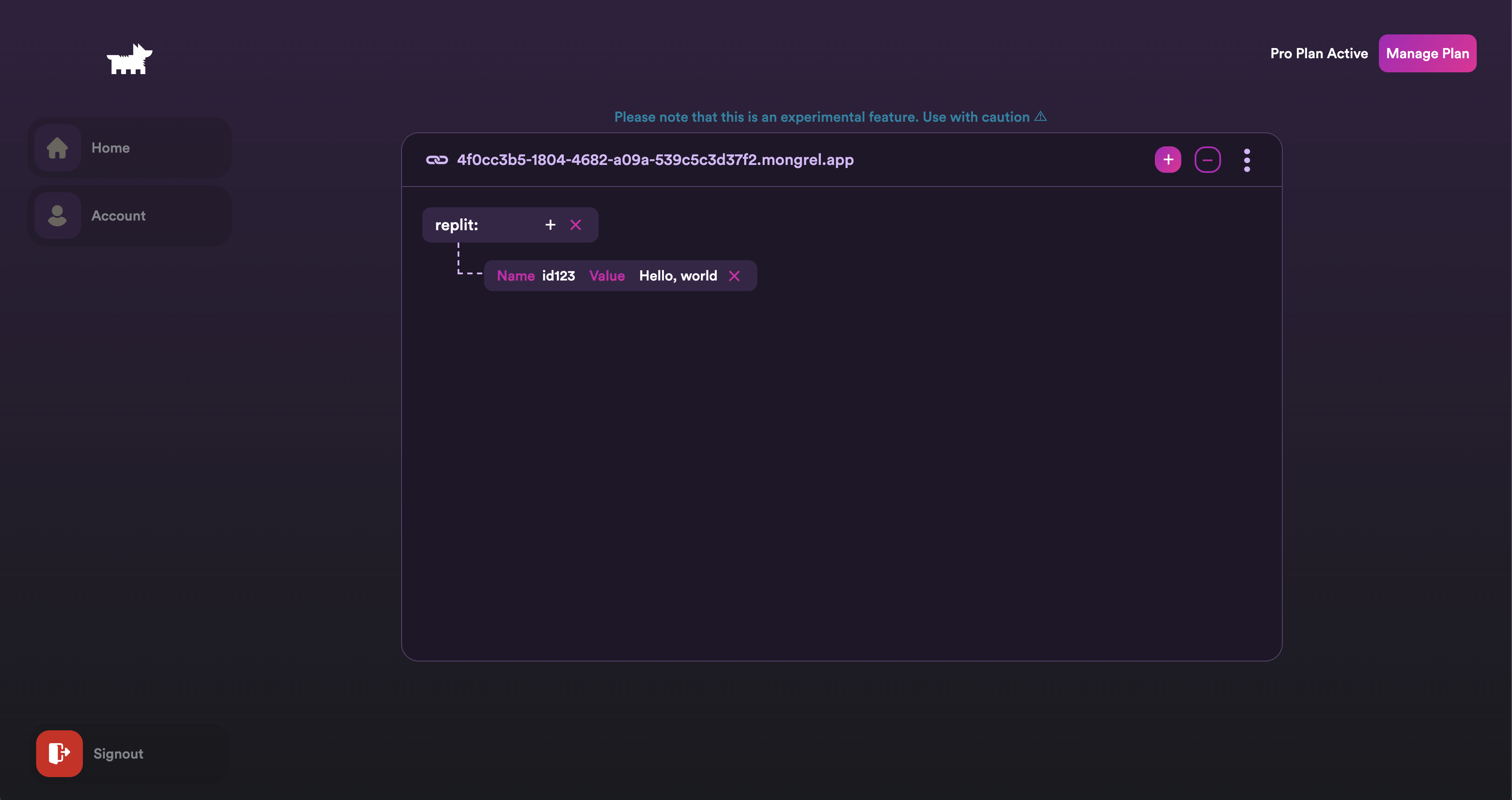 Mongrel gallery image