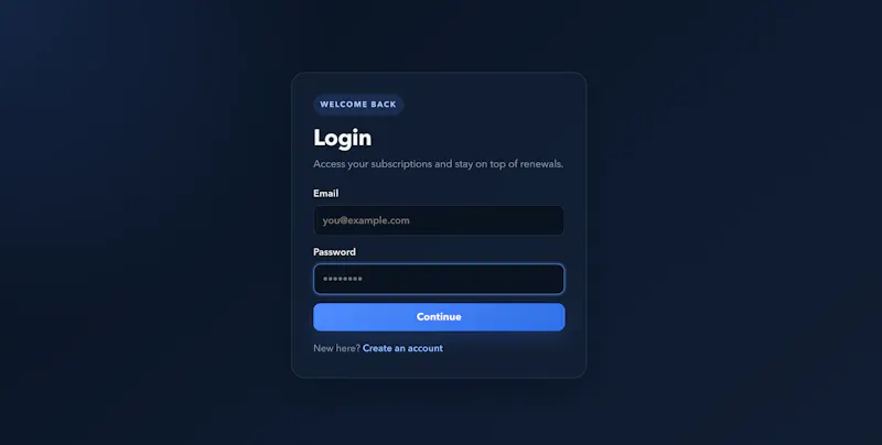 SubTracker Pro screenshot 1