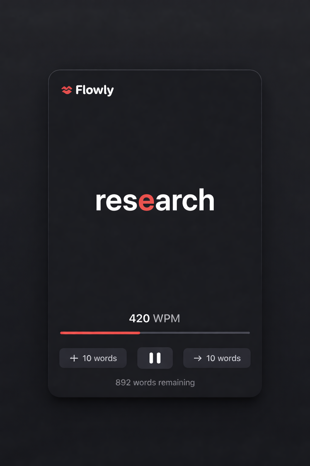 Flowly — Speed Reader gallery image