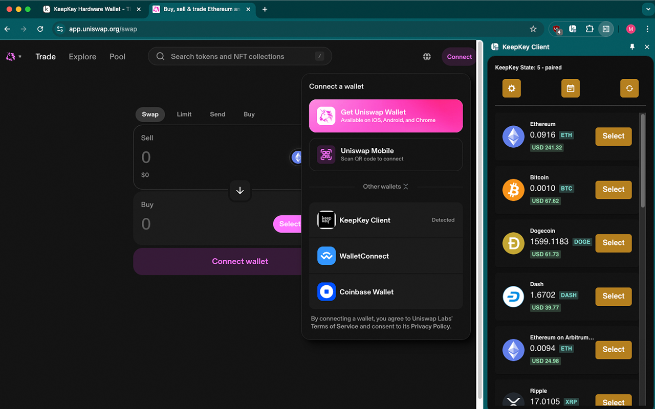 KeepKey gallery image
