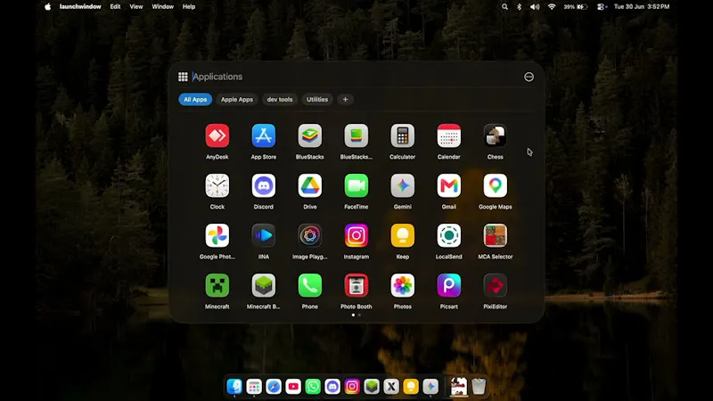 LaunchWindow screenshot 1 (video preview)