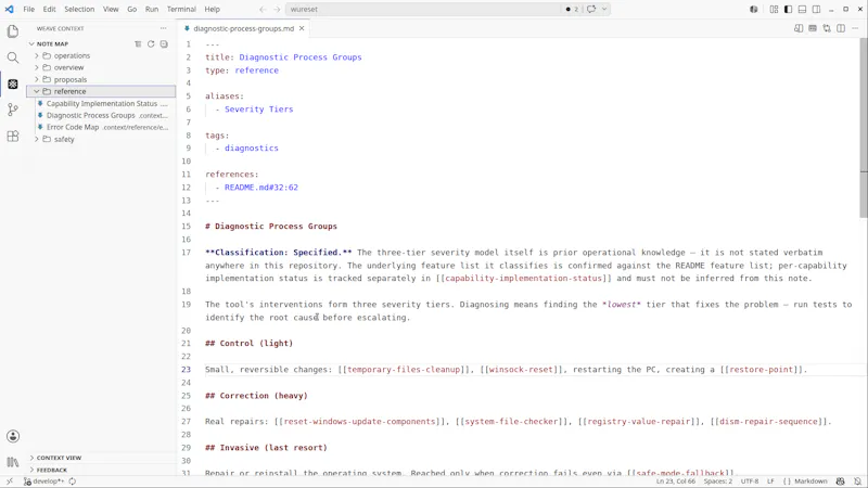 Weave Context screenshot 6