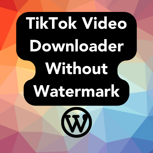 Tiktok Video Downloader voor WordPress