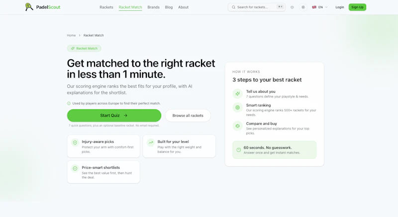 PadelScout screenshot 3