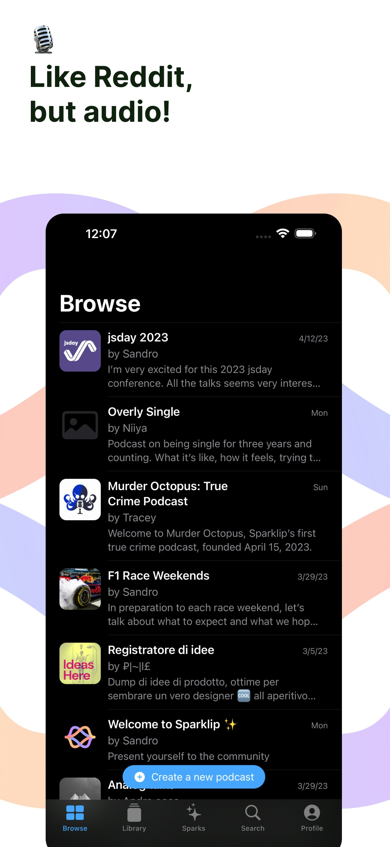 Sparklip - Ideen Stimme geben Medien 2