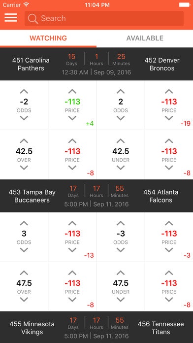 Valuebet App gallery image