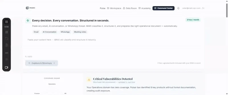 Maki screenshot 1 (video preview)