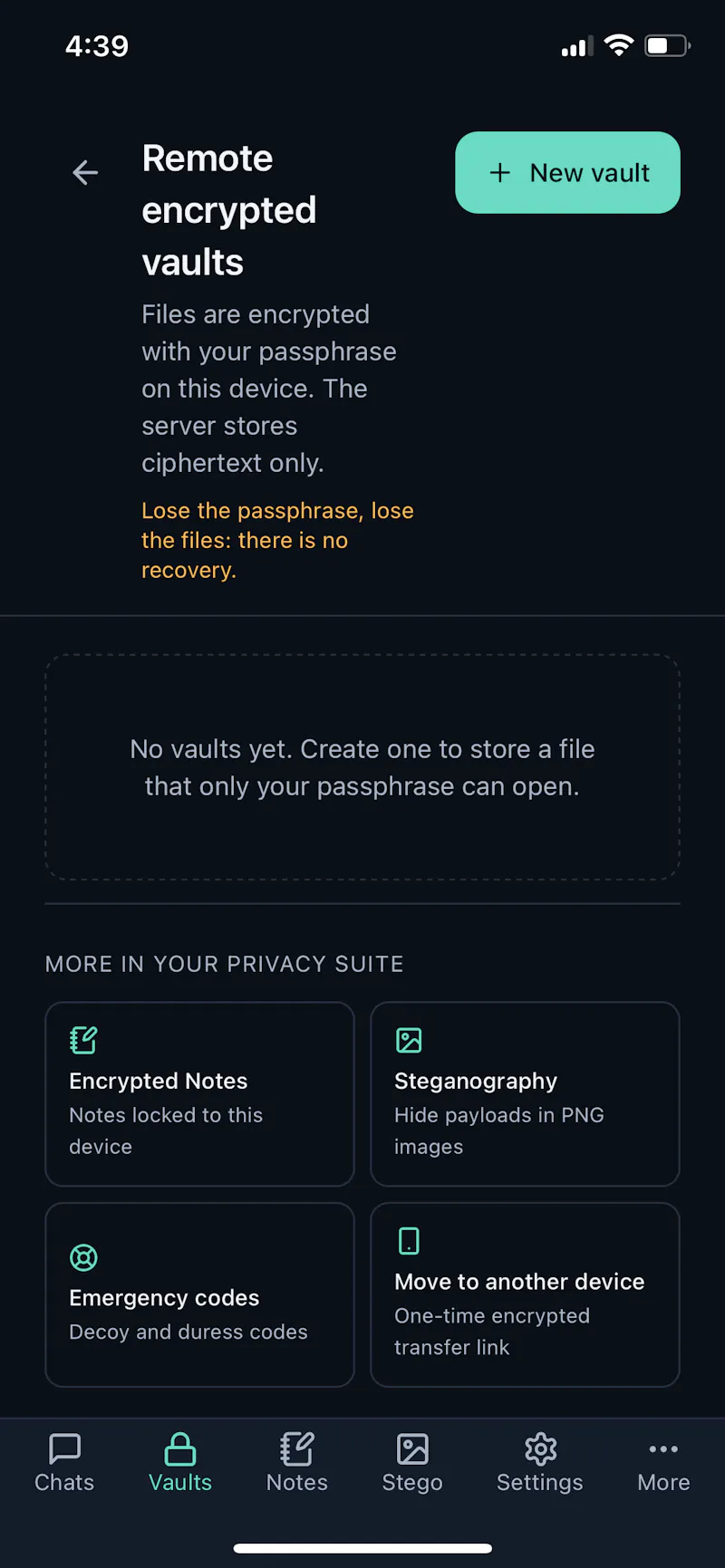 VEIL - More than Encrypted Messaging screenshot 4