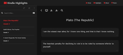 Kindle Highlights gallery image