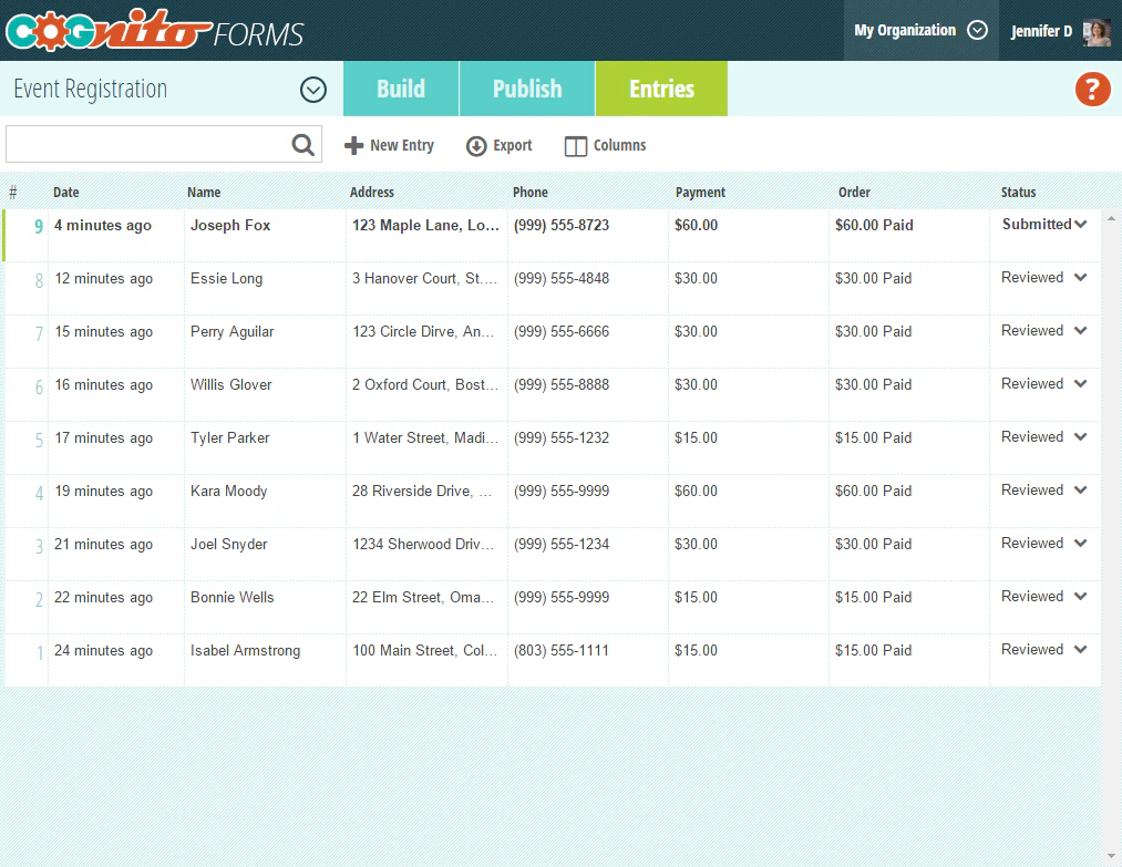 Cognito Forms Build Advanced Forms For Any Device With Ease Product