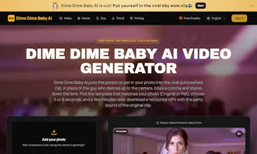 Dime Dime Baby AI gallery image
