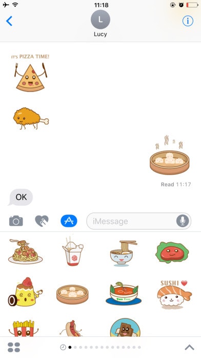 Yummy Sticker - GIF Emoji for iMessage Free gallery image