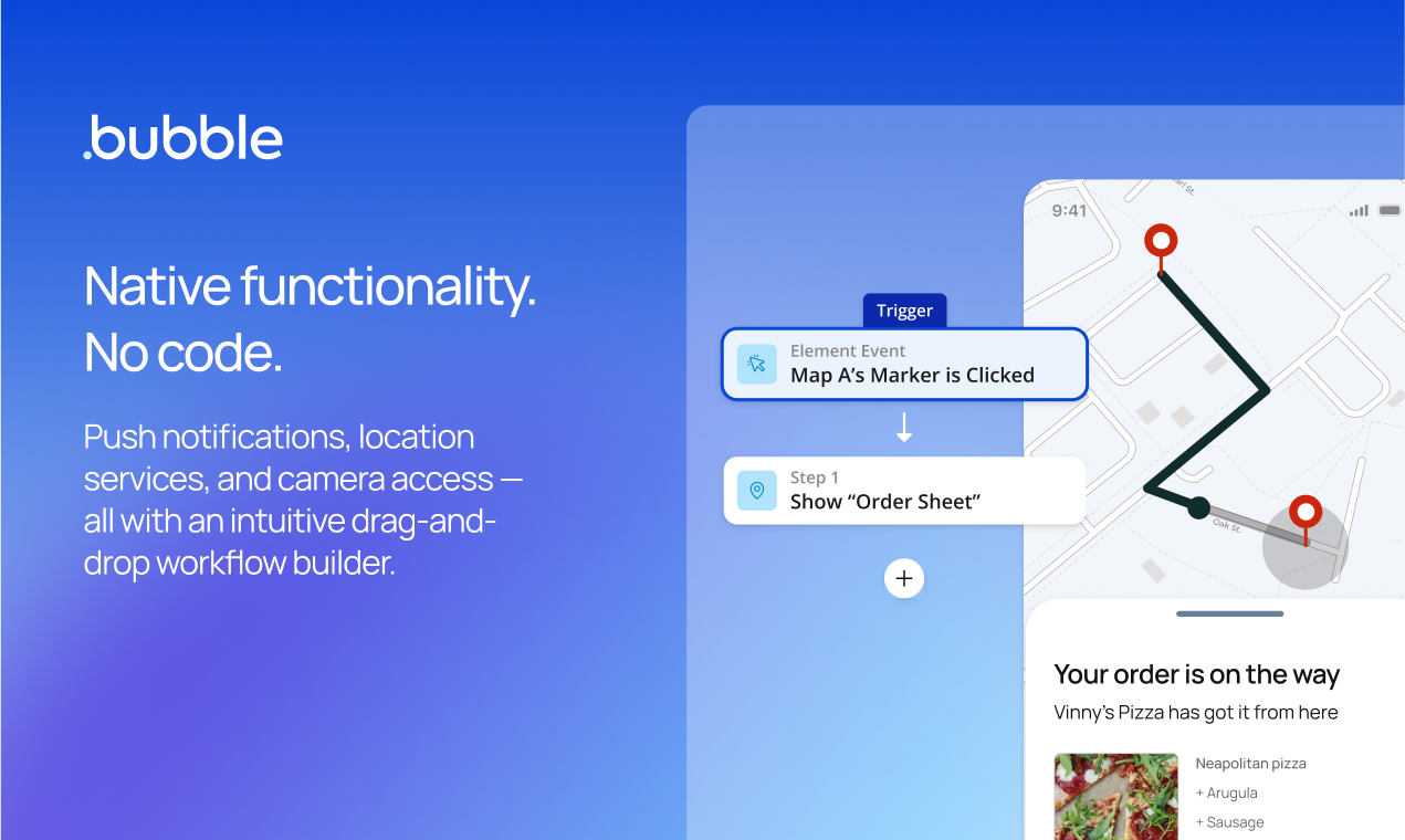 Bubble for native mobile apps (beta) screenshot 3