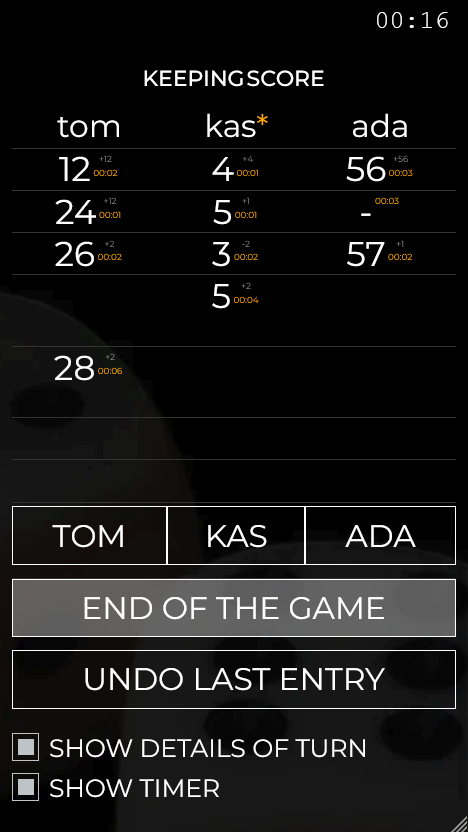 keep score & game timetracker gallery image