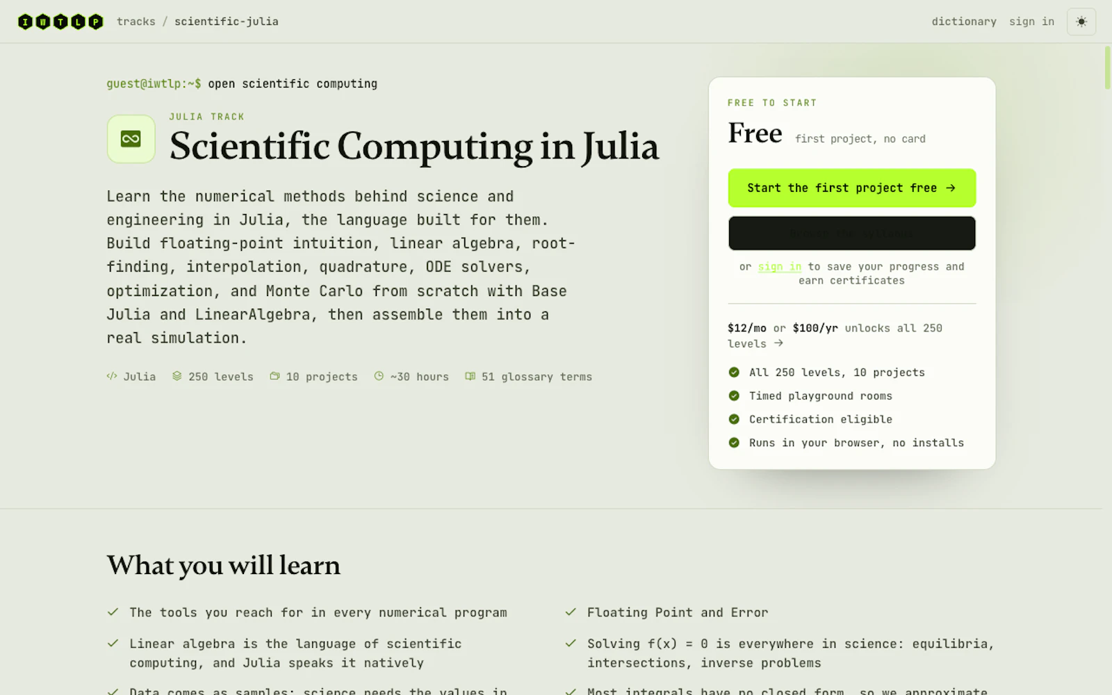 IWTLP - I Want To Learn Programming screenshot 2