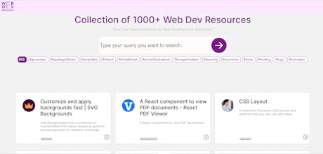 Web Dev Resource gallery image