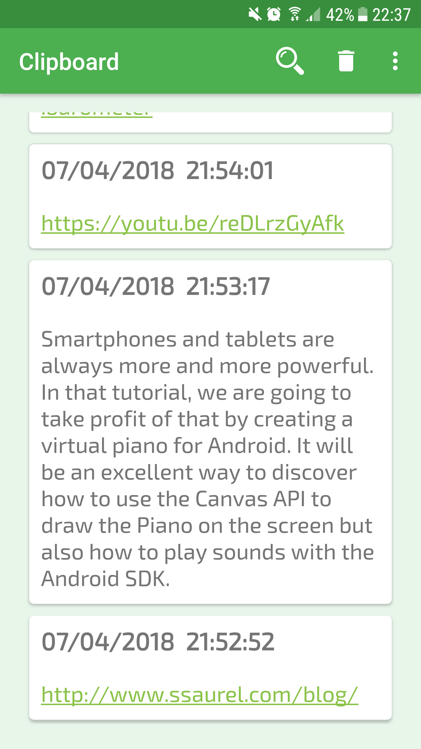 Clipboard History gallery image